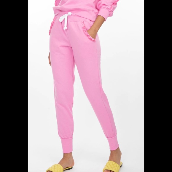 GENERATION LOVE ASTA SWEATPANTS -BUBBLEGUM PINK LARGE NEW NWT - Picture 2 of 4